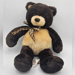 GUND Abram Black Bear Toy Stuffed Animal 15246 Rare HTF Vintage